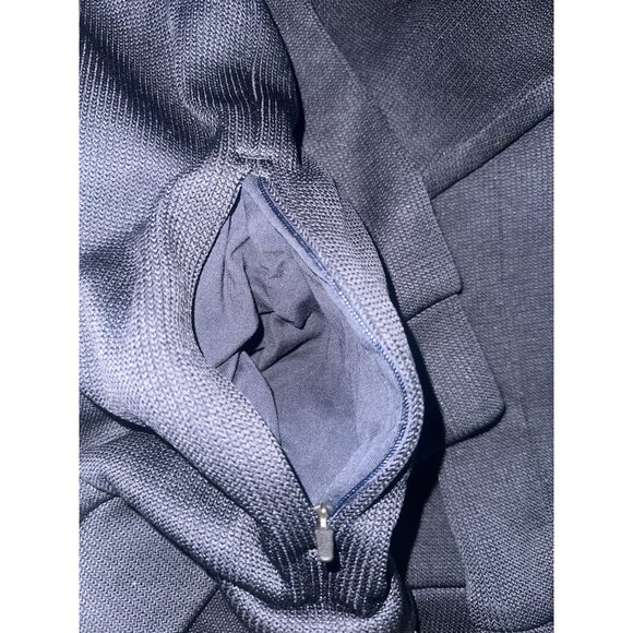 Jordan  Mens 3XL Michigan Crewneck Sweatshirt Navy Blue & Yellow Ribbed - Picture 10 of 10